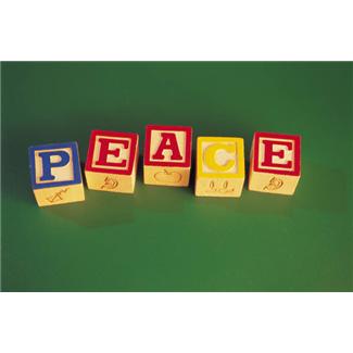 alphabet blocks,letters,peace,signs,spelling,symbols,toys,text